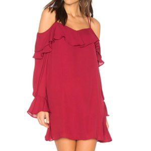 Krisa Double Ruffle Dress  NWOT